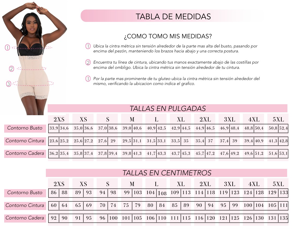 Post-surgical Girdle With Open Bust In Shortschart